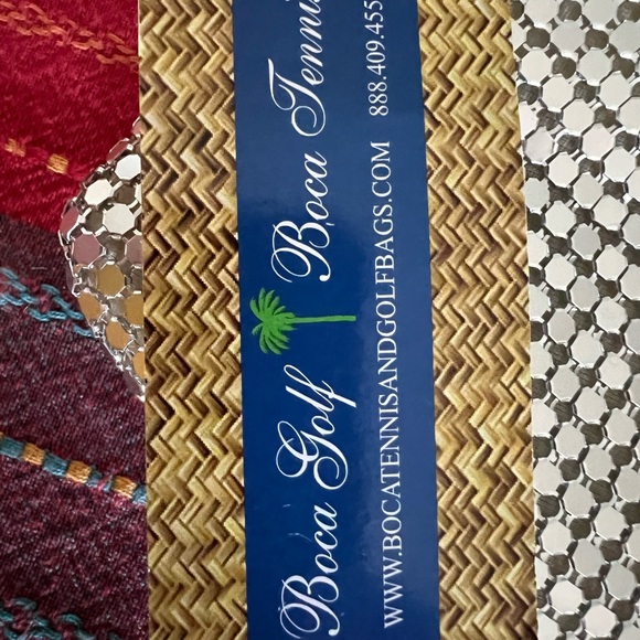 Silver Sequins purse NWT Holiday Small size - Picture 5 of 7